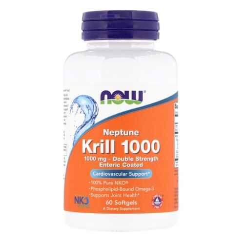 Omega 3 NOW Krill Oil Neptune 60 капс. в Самсон-Фарма