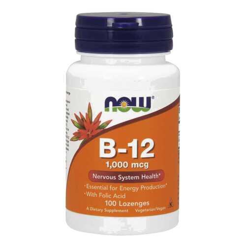 Витамин B12 NOW B-12 100 табл. в Самсон-Фарма