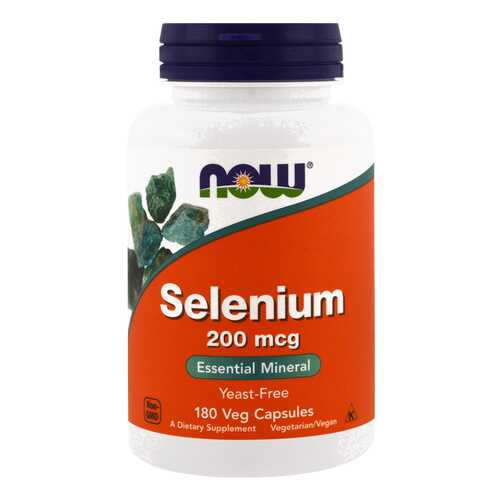 Витаминно-минеральный комплекс NOW Selenium 180 капс. в Самсон-Фарма